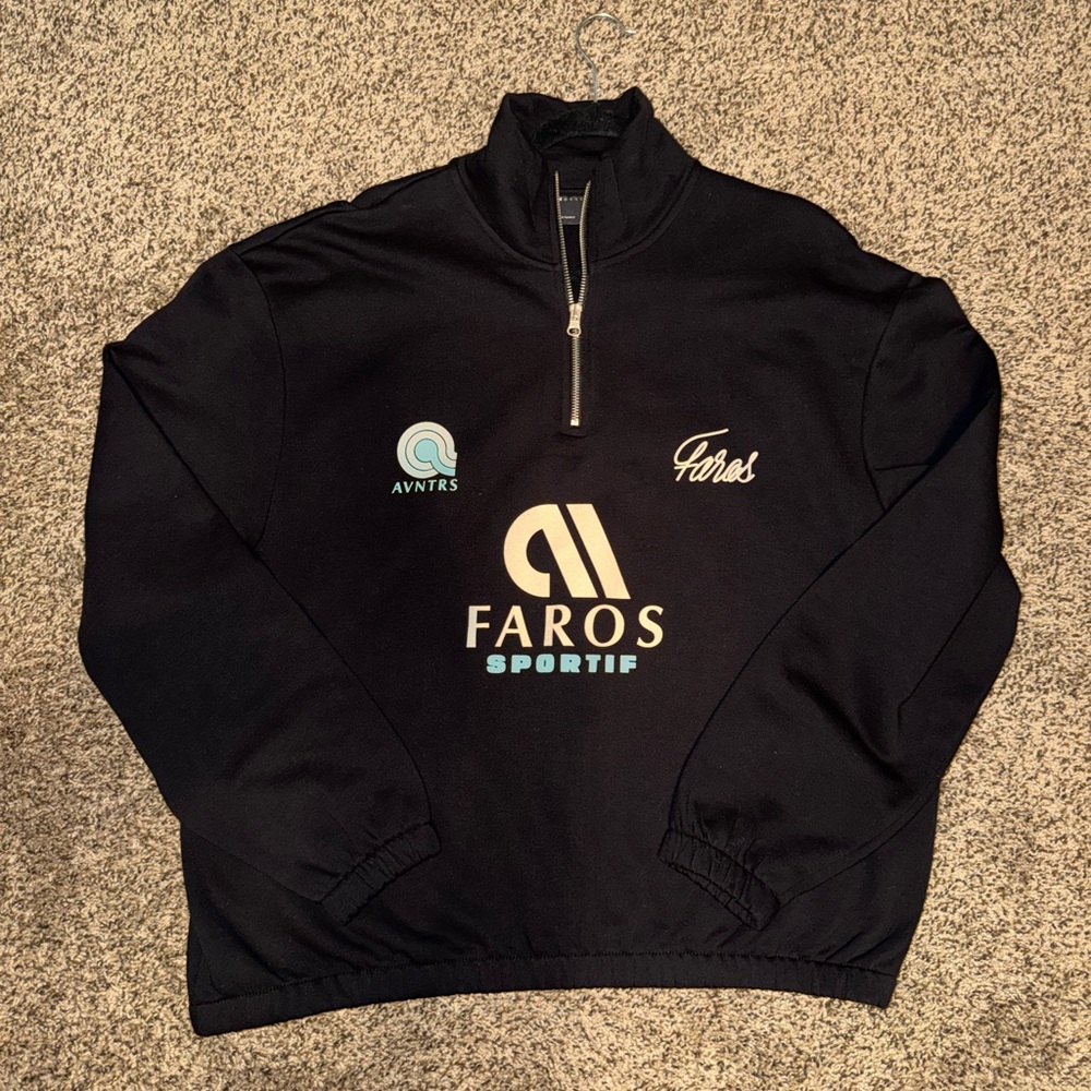 ASOS Design Quarter Zip Sweatshirt